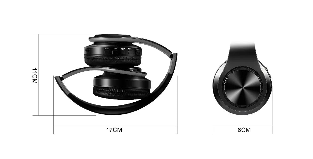 Gold Wireless Headphones