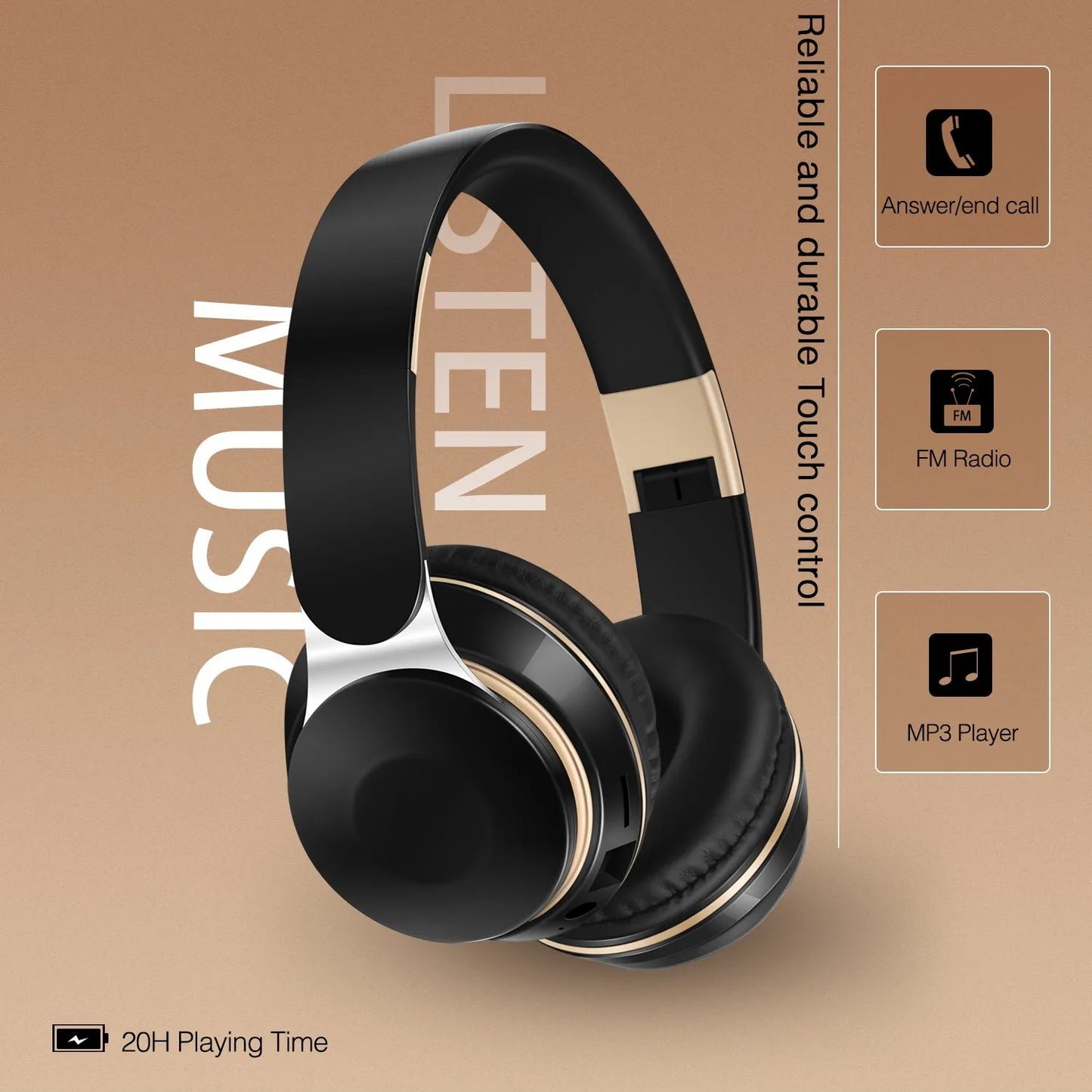 2025 New Wireless Bluetooth Headphone