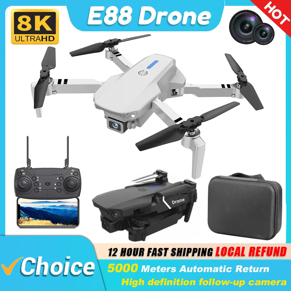 Professional Wide Angle RC Dron HD 4K Camera Mode