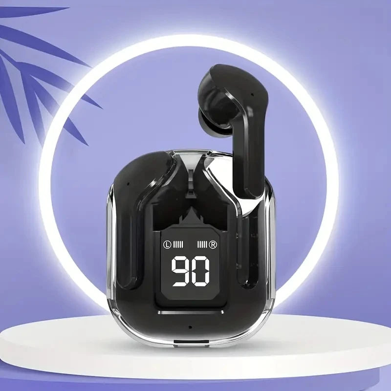 Headphones LED Power Digital Display