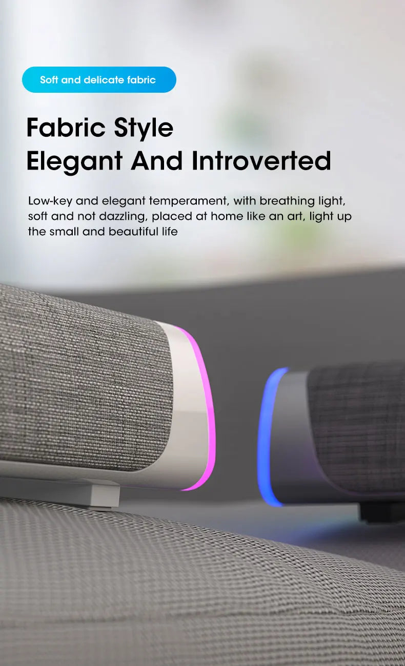 4D Computer Speaker Bar Stereo Sound