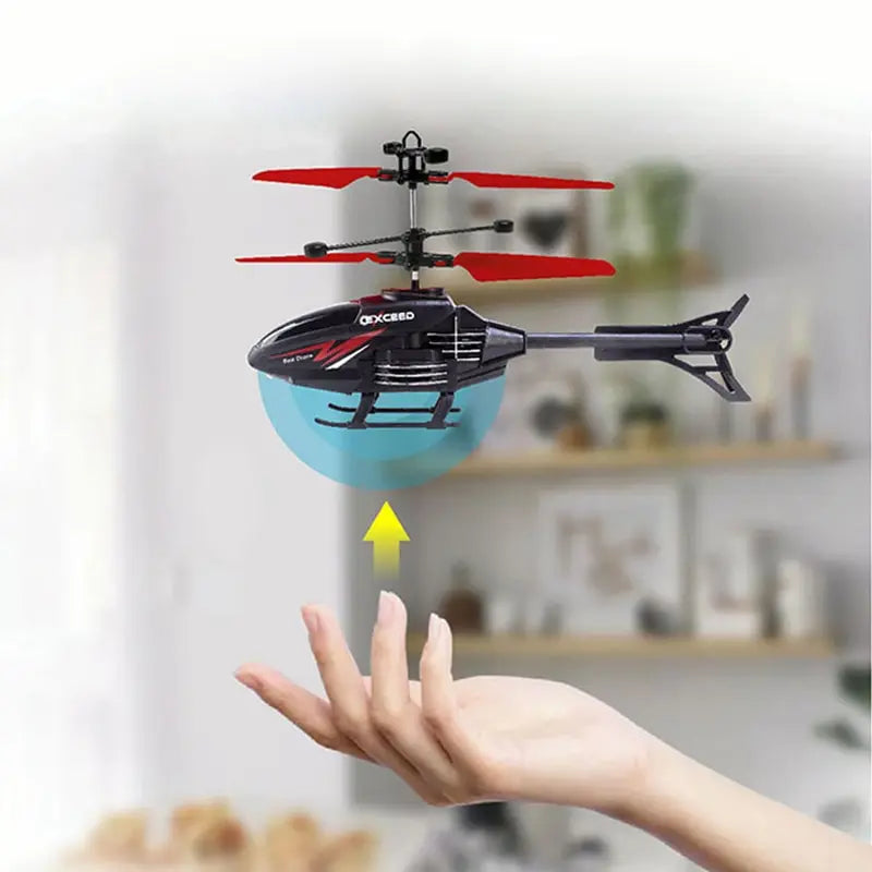 2 Channel Gesture Control Suspension Helicopter R