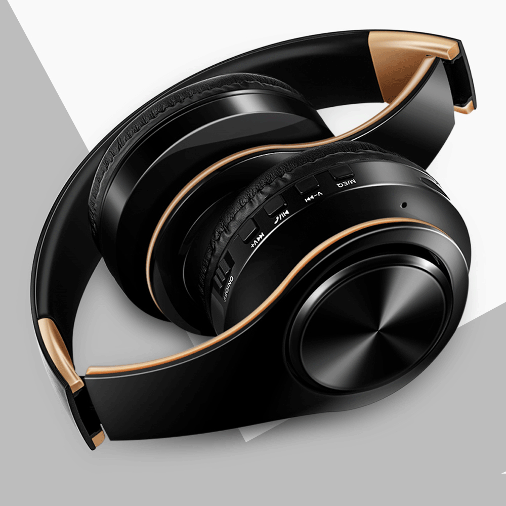 Gold Wireless Headphones