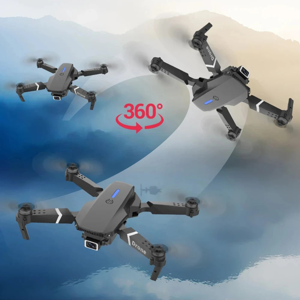 Professional Drone E88 4K Wide-Angle
