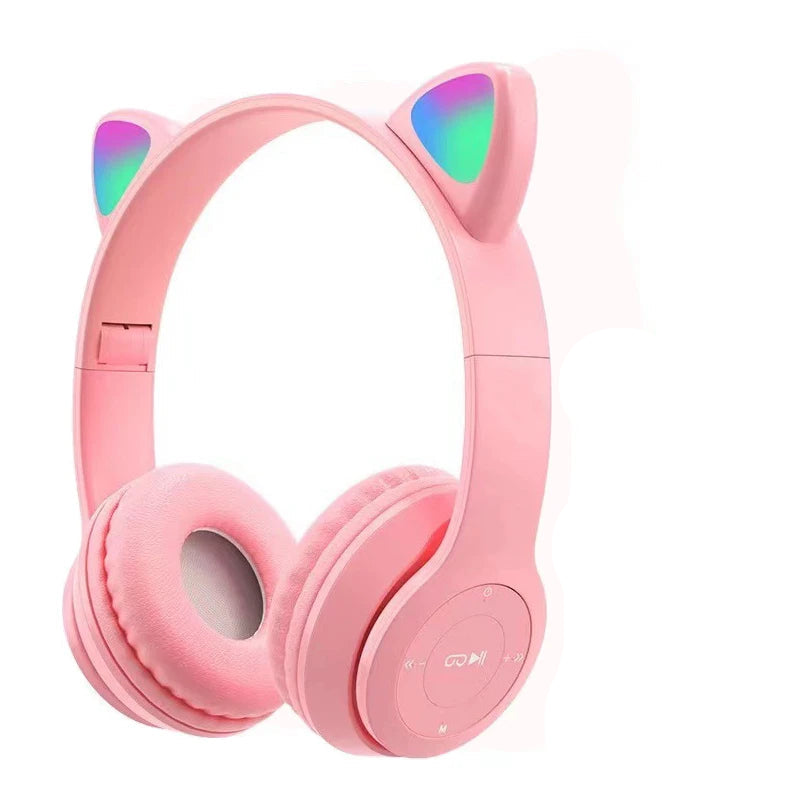 Flash Light Kids Ear Headphones