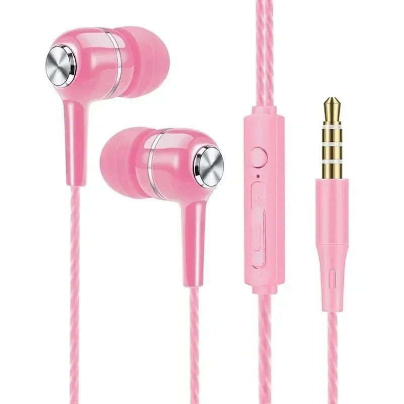 Ear Headset Wired Earphones