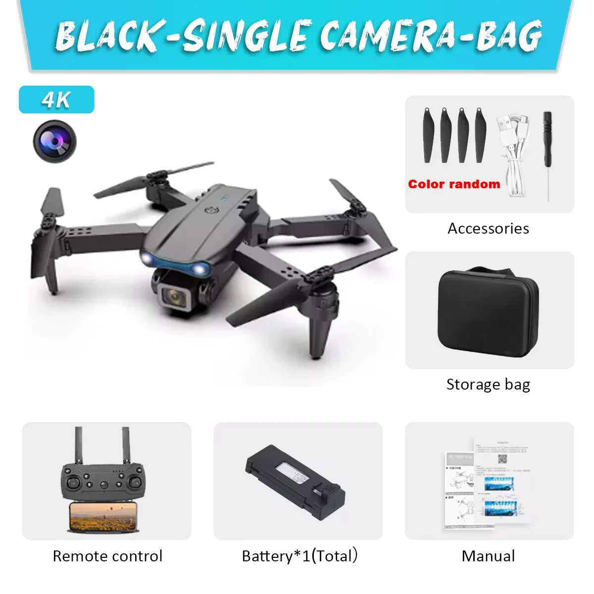 E99 K3 Pro Drone HD Professional 4k