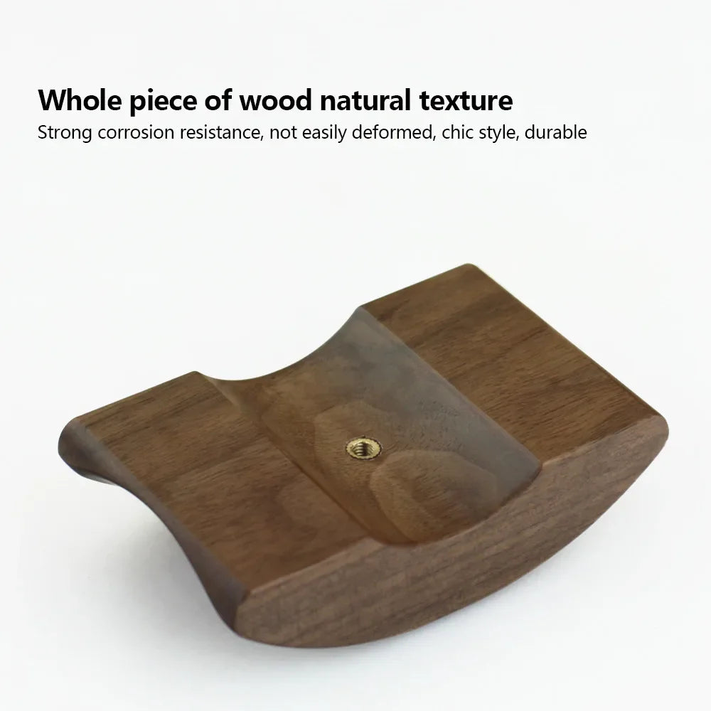 Black Walnut Wood & Aluminum Headphone