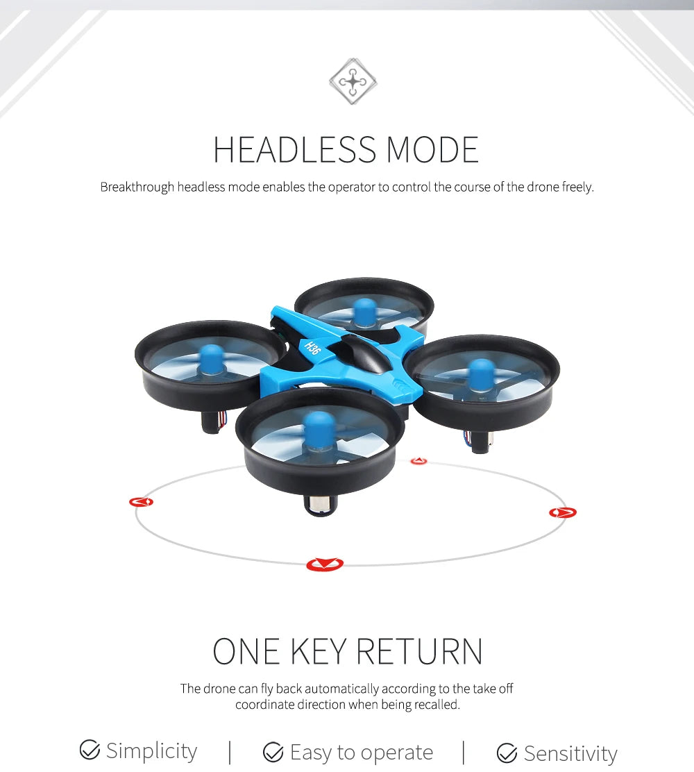Mini Rc Drone Anti-collision