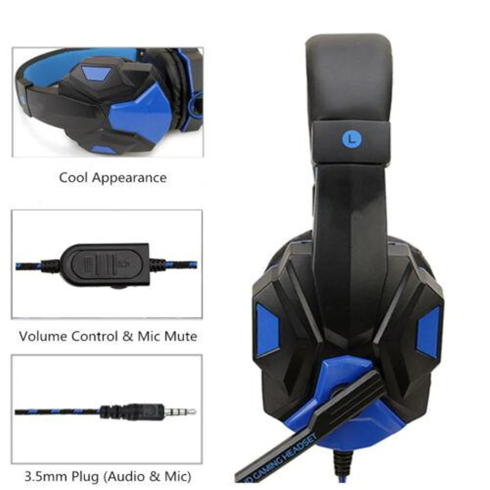 Wired PS4/PS5/Xbox/Smartphone/PC Headset Gaming Headset