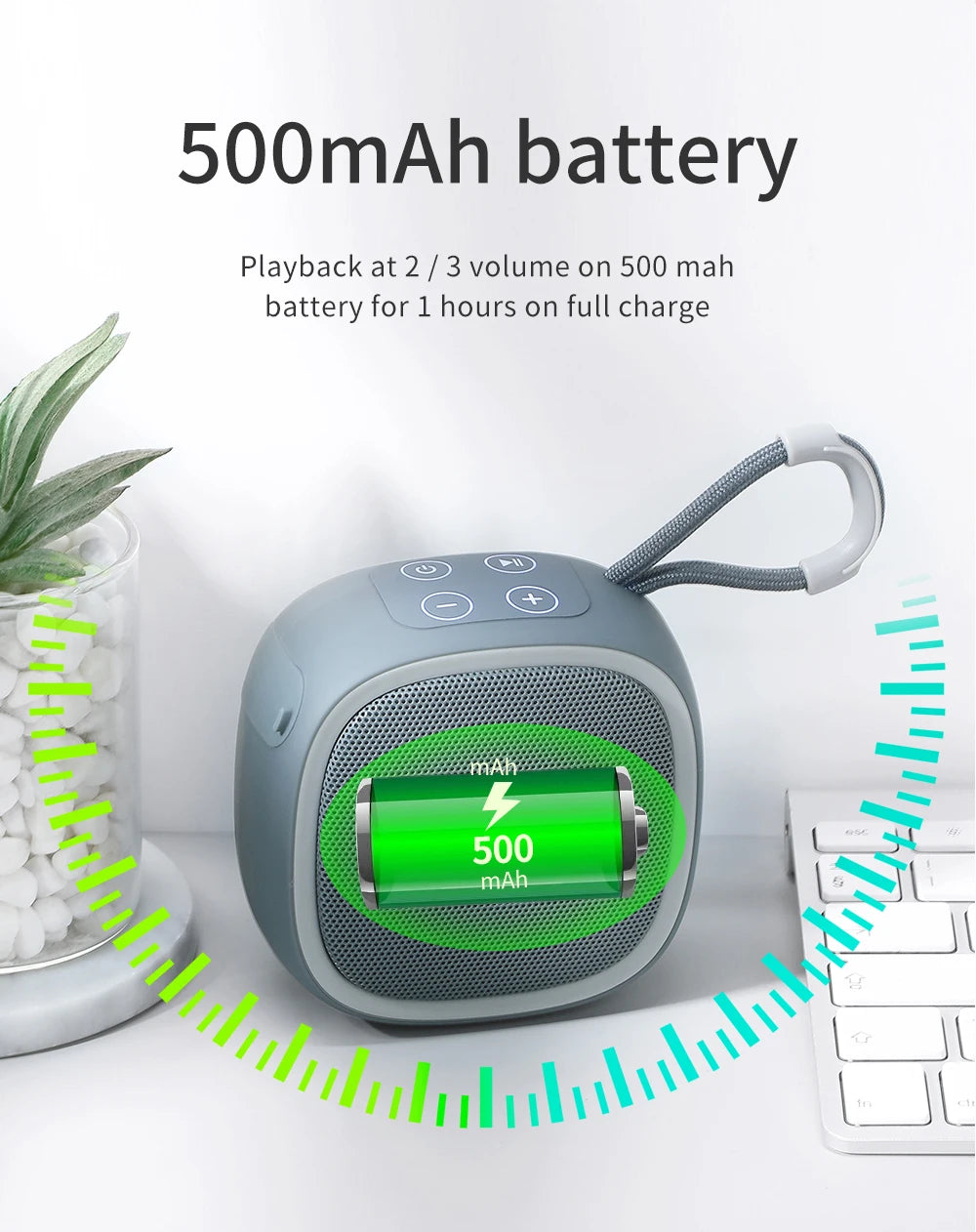 Mini Wireless Powerful Bluetooth Speaker