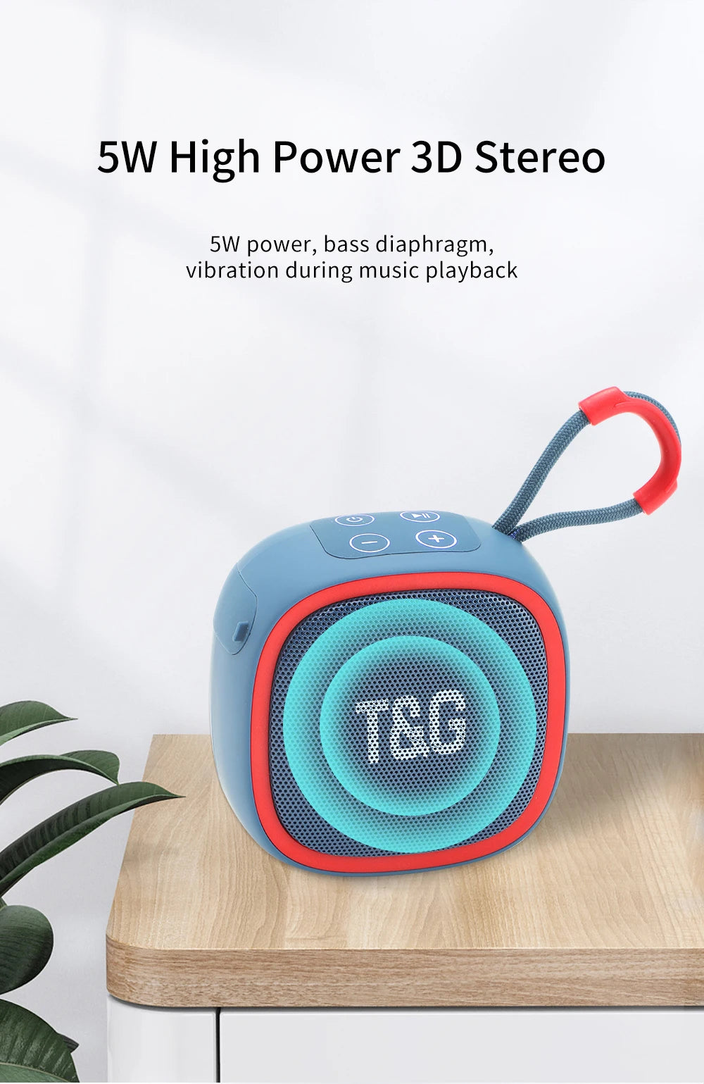 Mini Wireless Powerful Bluetooth Speaker