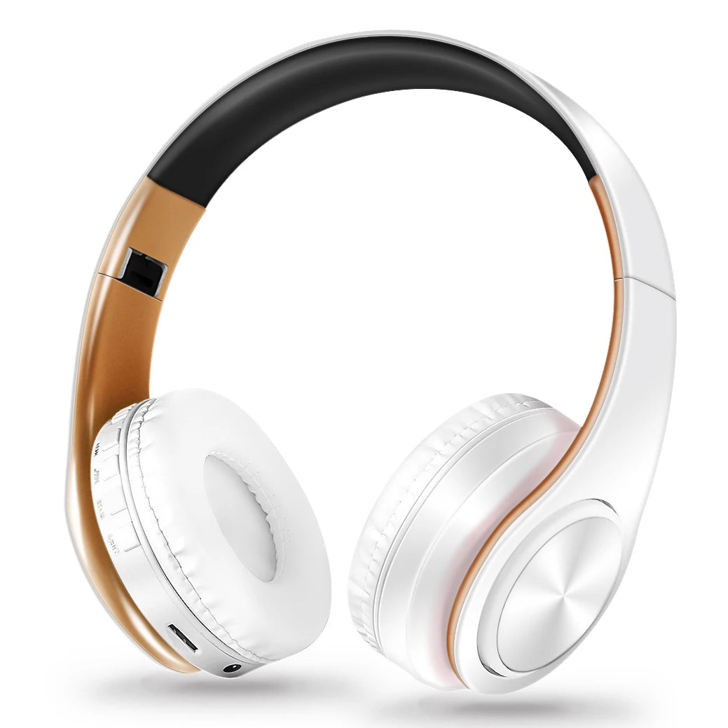 Gold Wireless Headphones
