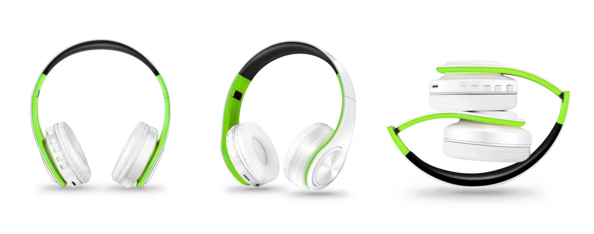 Gold Wireless Headphones