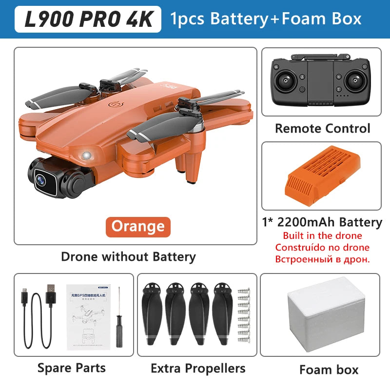 PRO GPS Drone 4K Professional