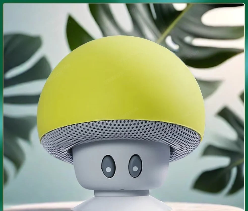 Mini Bluetooth Mushroom Speaker