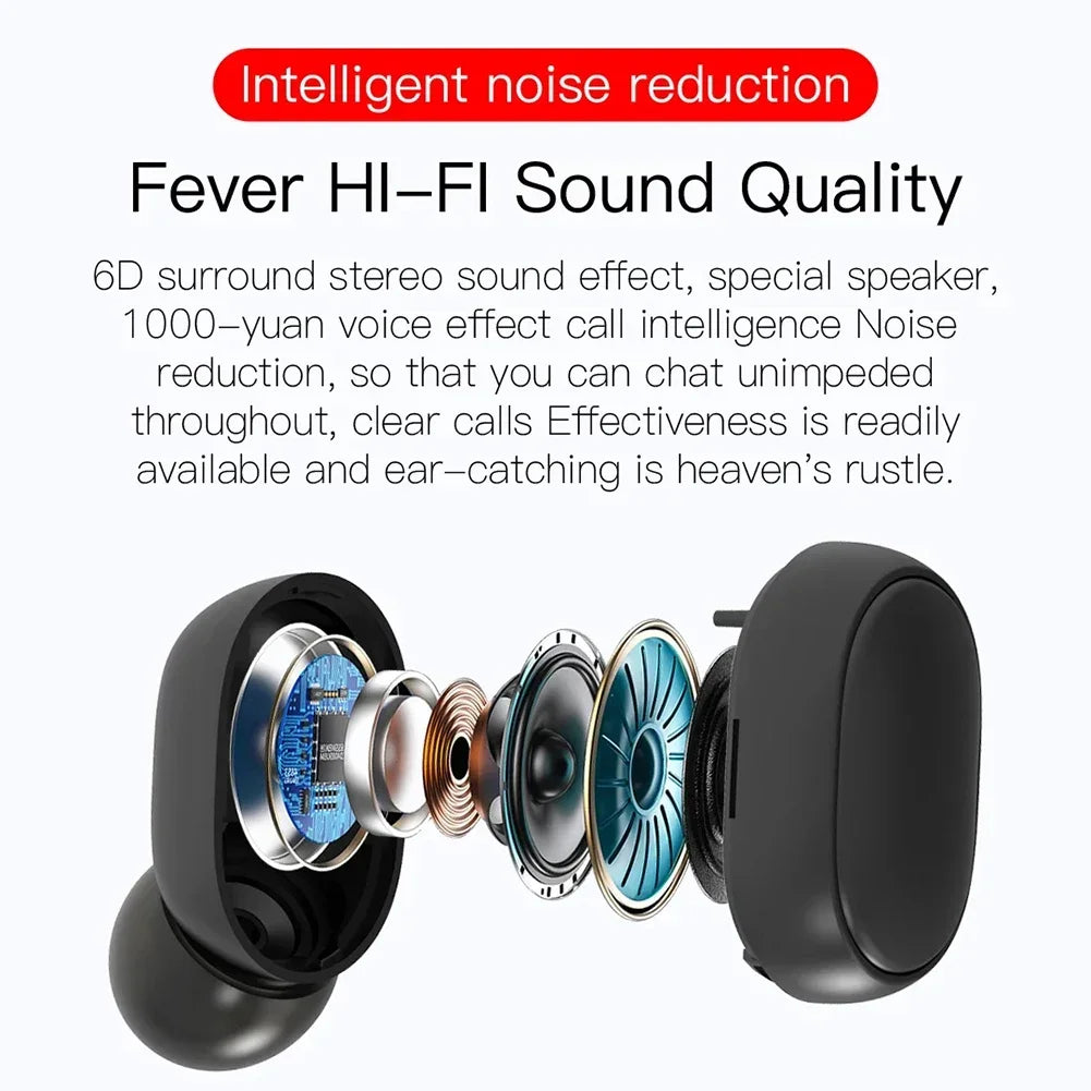 Wireless Earbuds Noise Canceling Waterproof