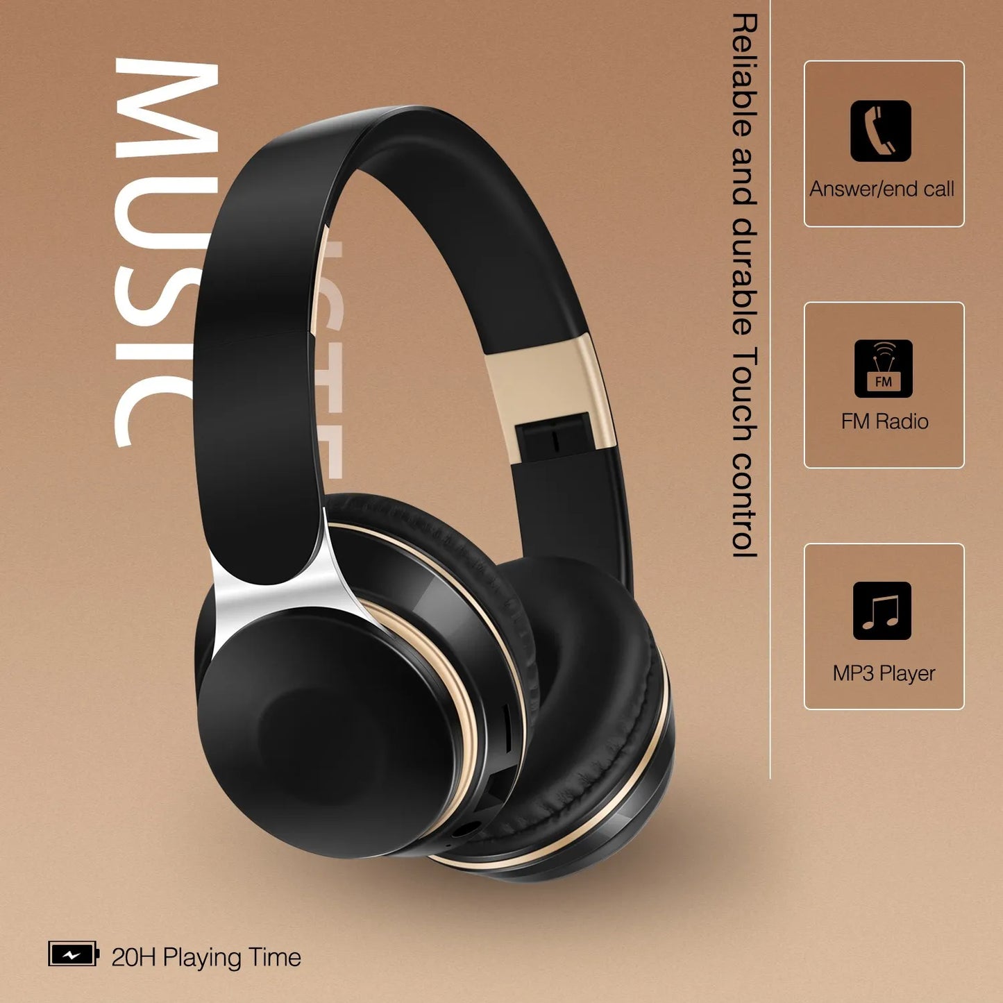 2025 New Wireless Bluetooth Headphone