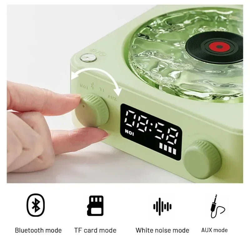 Waves Vinyl Player-Bluetooth Speaker