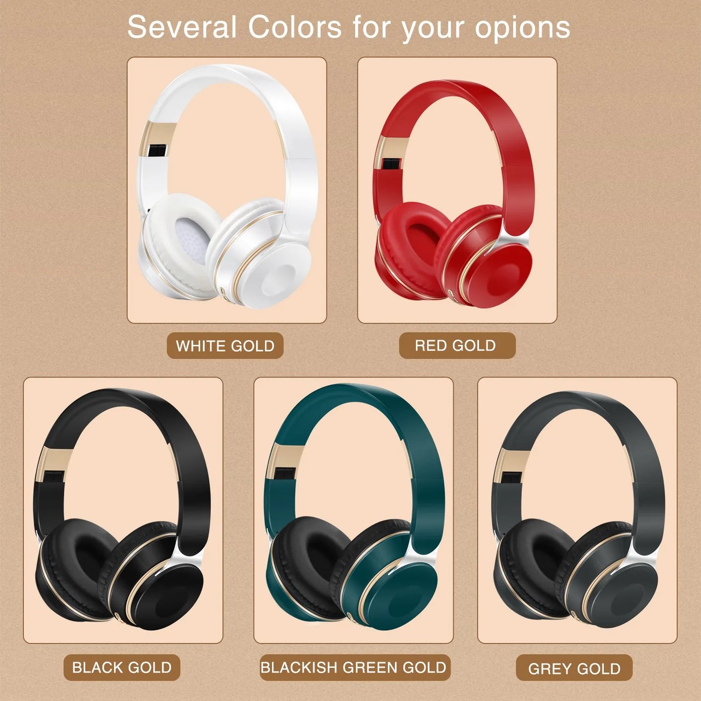 2025 New Wireless Bluetooth Headphone