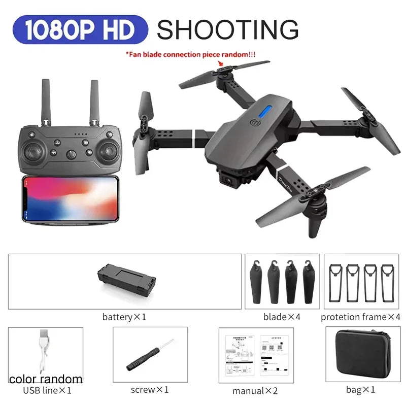Professional Wide Angle RC Dron HD 4K Camera