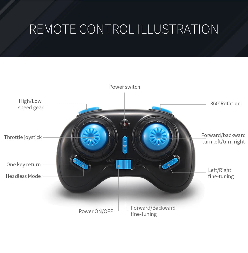 Mini Rc Drone Anti-collision
