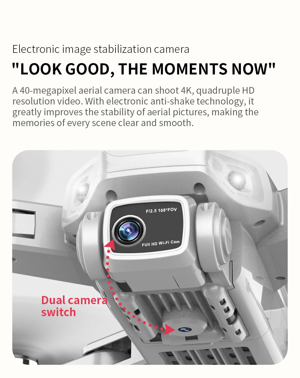 PRO GPS Drone 4K Professional