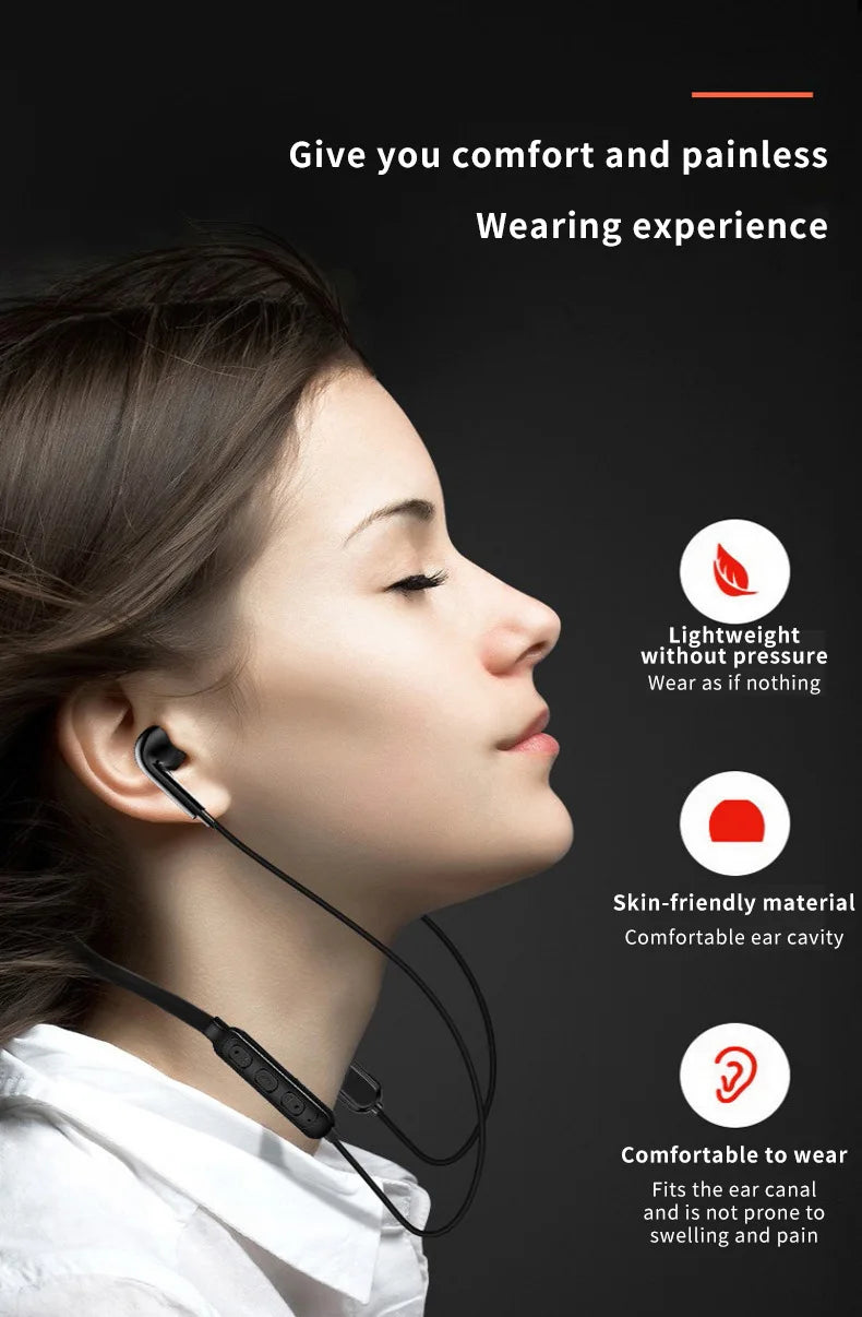 Bluetooth Headset NeckHanging Stereo