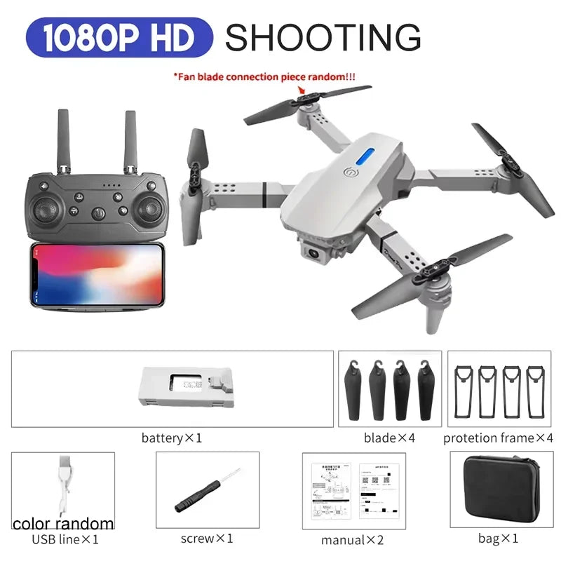 Professional Wide Angle RC Dron HD 4K Camera