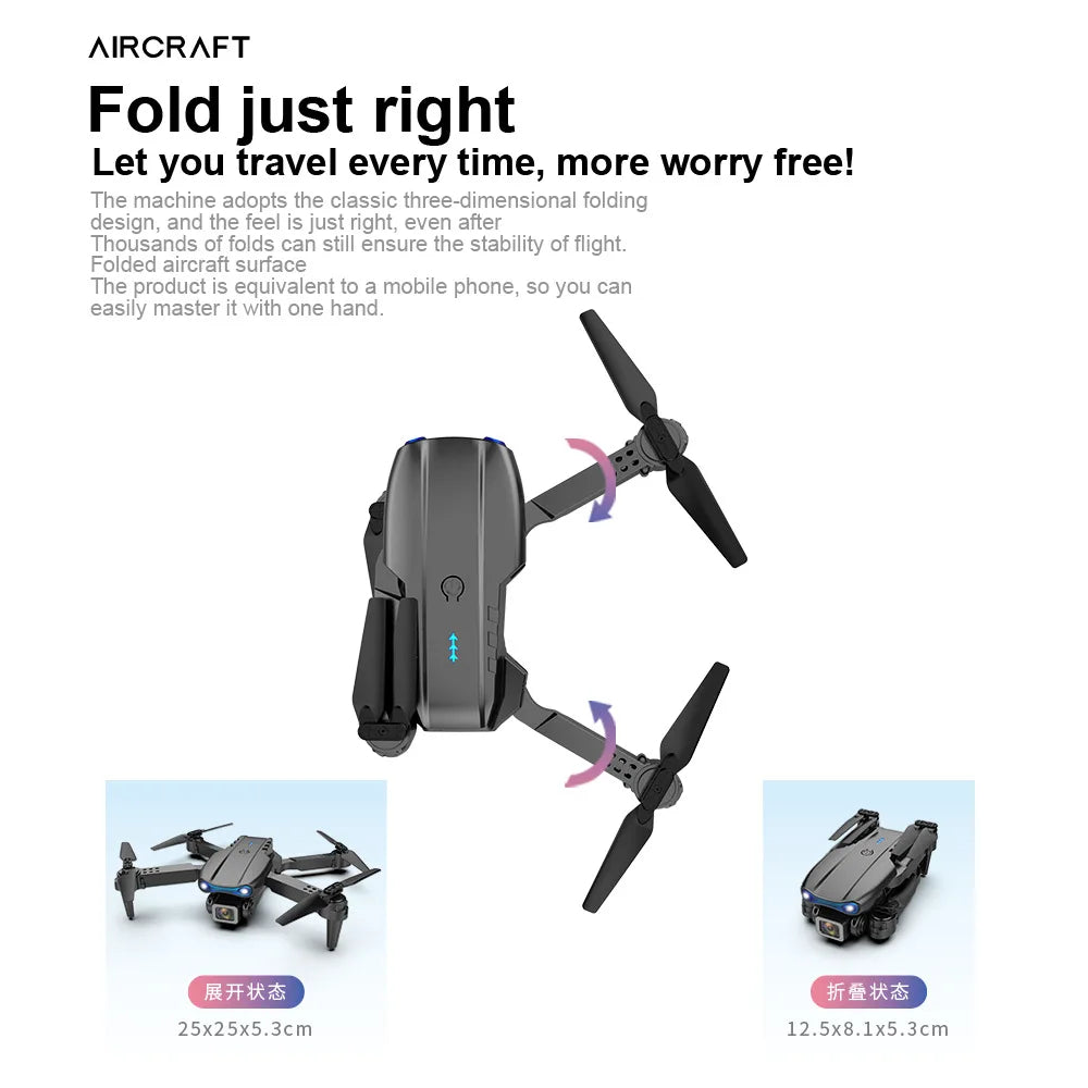 E99 K3 Pro Drone HD Professional 4k