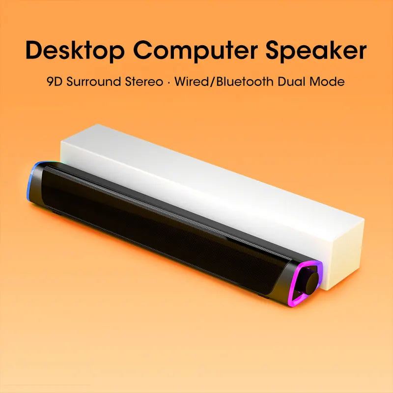 4D Computer Speaker Bar Stereo Sound