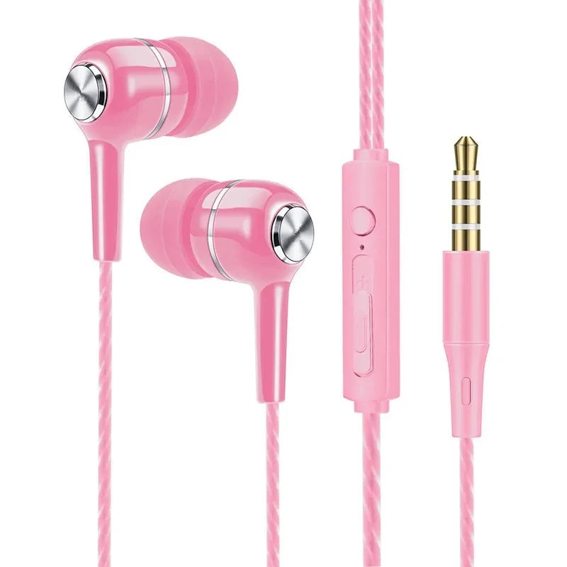 Ear Headset Wired Earphones