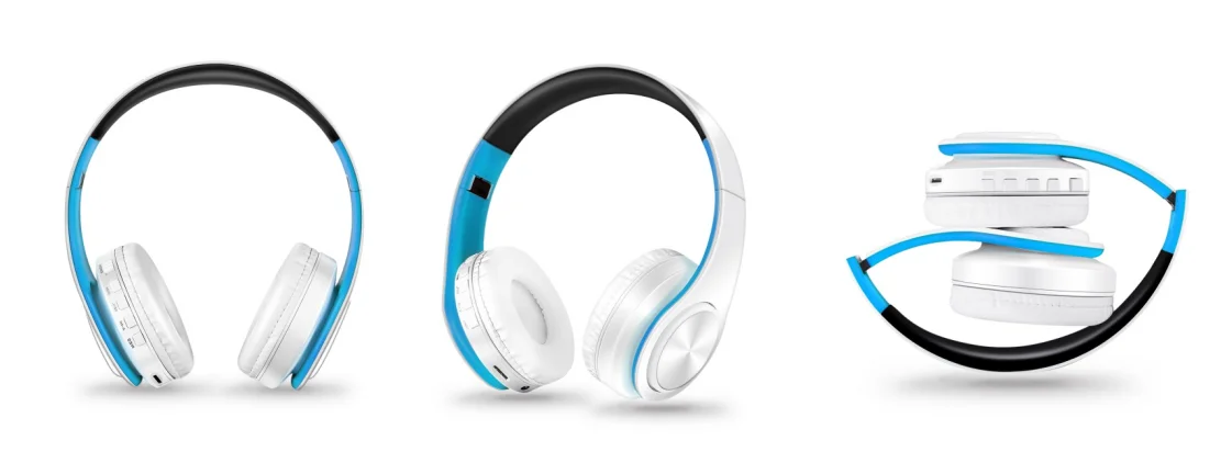 Gold Wireless Headphones