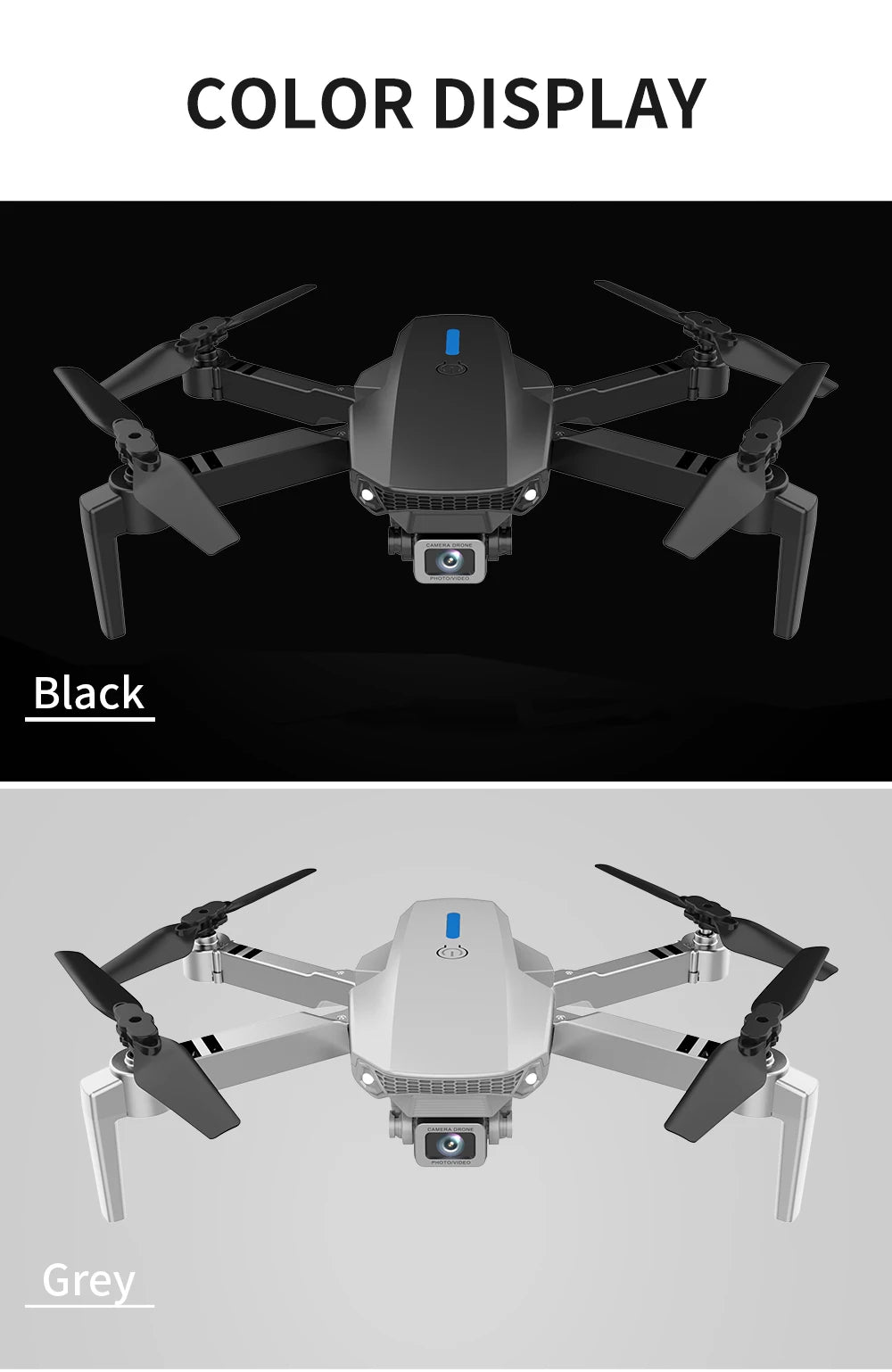 Professional Wide Angle RC Dron HD 4K Camera Mode