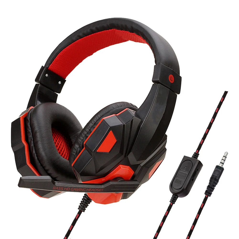 Wired PS4/PS5/Xbox/Smartphone/PC Headset Gaming Headset