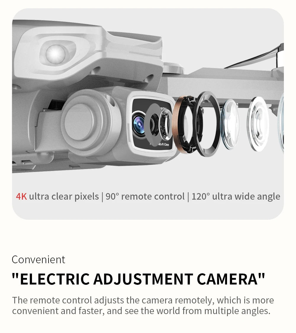 PRO GPS Drone 4K Professional