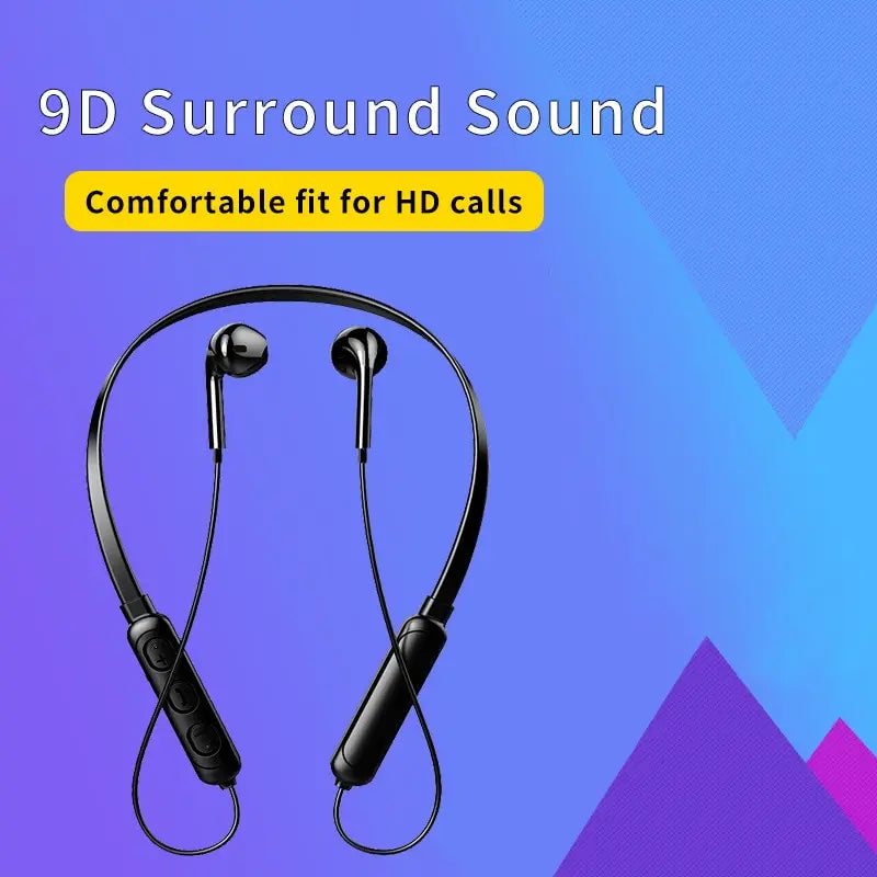 Bluetooth Headset NeckHanging Stereo