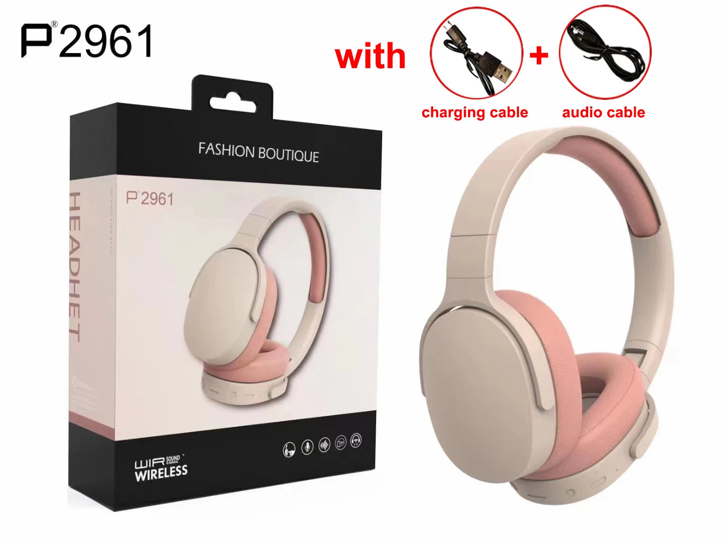 Wireless Bluetooth Headphones