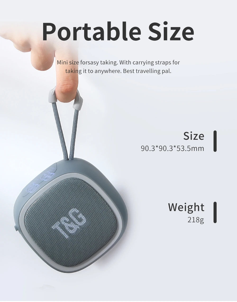 Mini Wireless Powerful Bluetooth Speaker