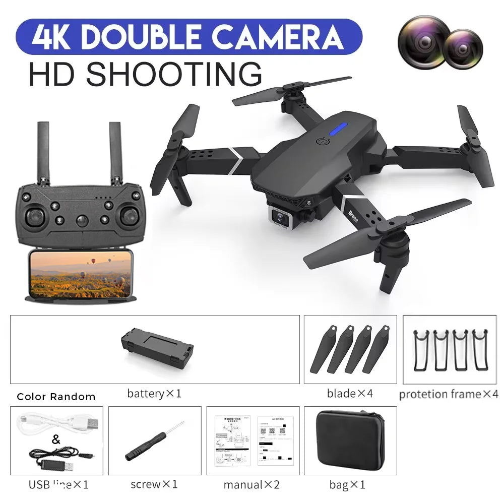 Professional Wide Angle RC Dron HD 4K Camera Mode