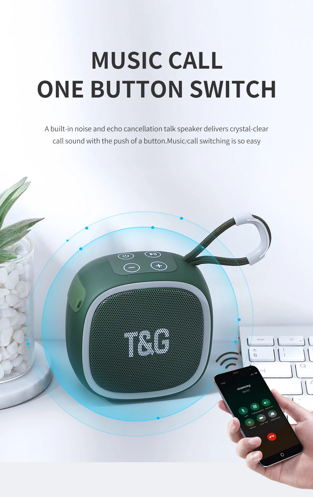 Mini Wireless Powerful Bluetooth Speaker