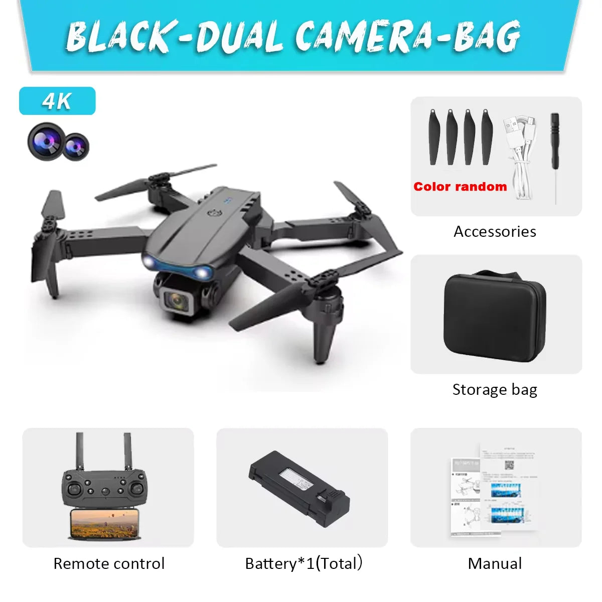E99 K3 Pro Drone HD Professional 4k