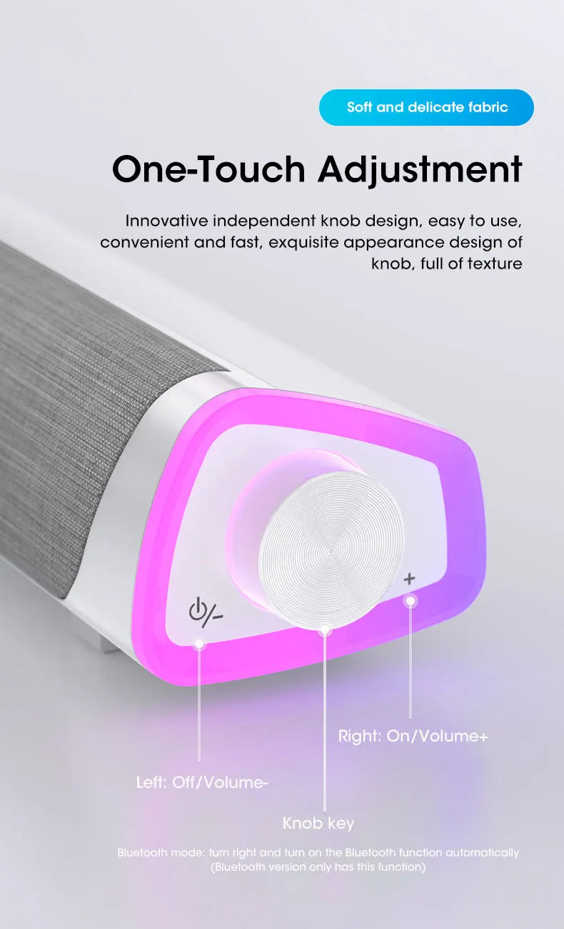 4D Computer Speaker Bar Stereo Sound