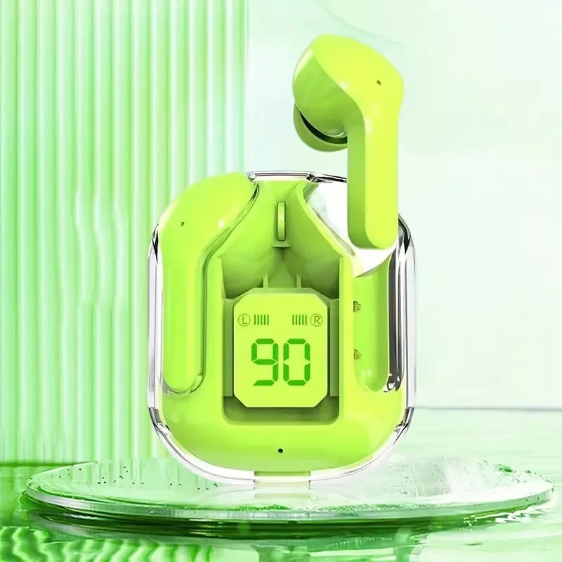 Headphones LED Power Digital Display