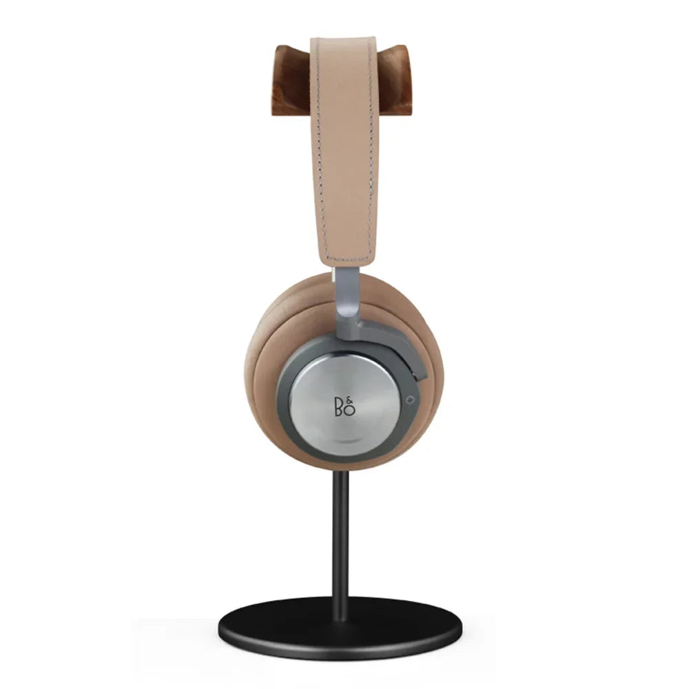 Black Walnut Wood & Aluminum Headphone