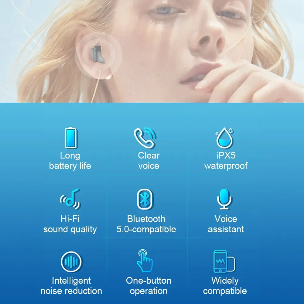 Mini Bluetooth Sports Invisible Headset