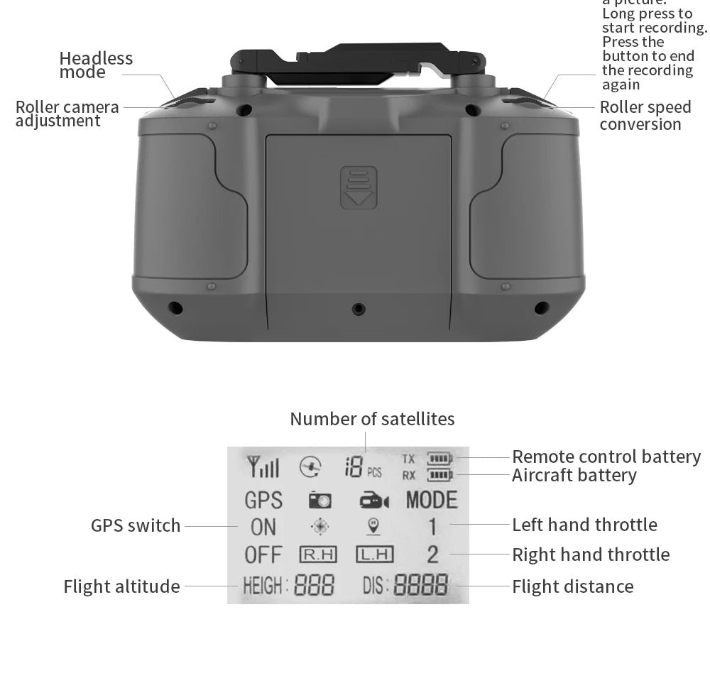 2024 New L600 PRO MAX GPS Drone 5KM 4K Professional HD Dual Camera 3-Axis Gimbal 360 Obstacle Avoidance Brushless Quadcopter Toy