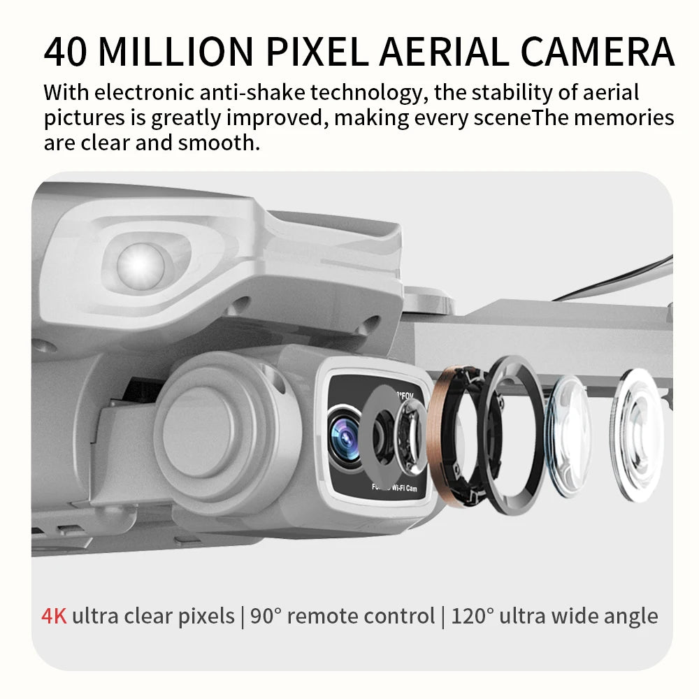 PRO GPS Drone 4K Professional