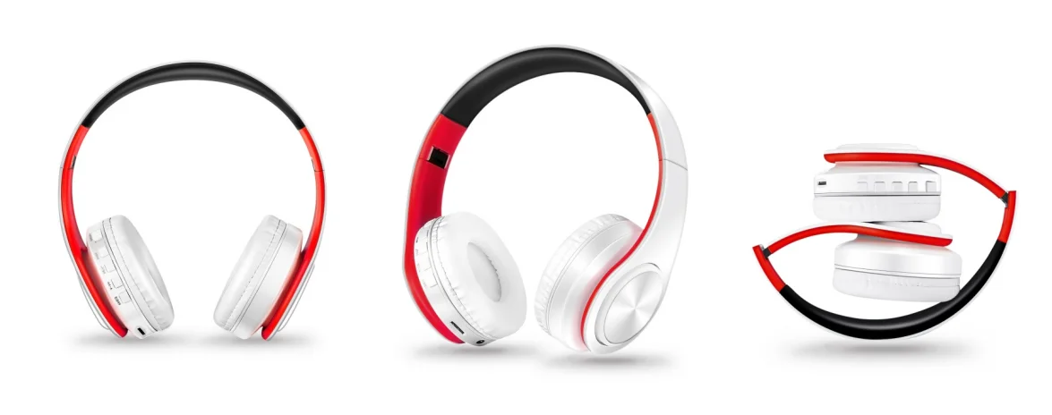 Gold Wireless Headphones
