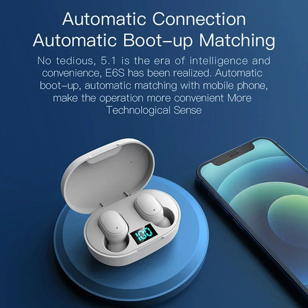 Wireless Earbuds Noise Canceling Waterproof